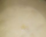 A picture of step 4 of Bread ras malai.