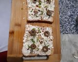 A picture of step 5 of Cheese-Garlic Open Sandwich.