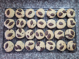 Galletitas chocolate, miel y coco