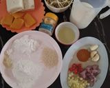 Foto langkah ke 1 dari resep Tolur Nabati | Telur Dadar ala Vegan.