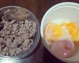 รูปขั้นตอนการทำที่ 3 ของ โจ๊กไข่ขาวคีโต