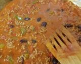 A picture of step 14 of My Chilli Beef Topped with melted Cheese. 😘.