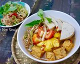 Hình bước làm 10 của món Bún Thái Chay