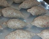 A picture of step 2 of Fried Kibbeh – My First Attempt.