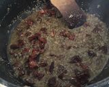 Une image de l'étape 14 de Parmentier étagé au porc,girolleset tomates séchées.