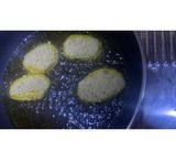 A picture of step 7 of Rajasthani Kalmi Vada.