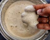 A picture of step 2 of Oats Dosa.