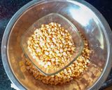 A picture of step 1 of Banana flower vadai.