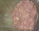 Foto del paso 1 de la receta: Hamburguesas de carne picada