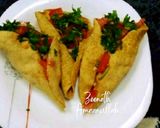 A picture of step 6 of Microwave Papad Chaat.