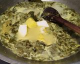 Foto langkah ke 4 dari resep Bobor Daun Singkong dan Tahu.