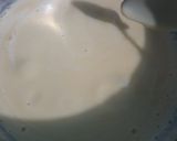 A picture of step 2 of Trifle custard.
