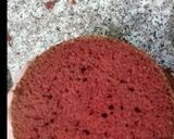 A picture of step 13 of Red velvet sponge cake.