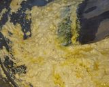 A picture of step 2 of Besan ke laddoo.