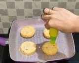 A picture of step 4 of Aloo tikki burger.