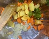 A picture of step 2 of Lentil Soup.