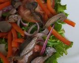 A picture of step 9 of Gizzard Salad #gizzardrecipescontest.
