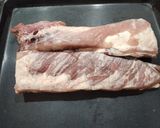 Foto del paso 1 de la receta: Pechito de cerdo al Horno con papas