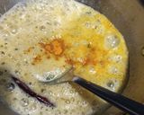 A picture of step 3 of Kala chana besan curry.