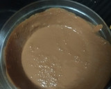 Foto del paso 3 de la receta: Tarta de galletas con mousse de chocolate y melocotón
