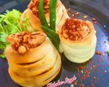 A picture of step 7 of Baked layered vada Pav.