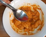 A picture of step 3 of Potato chicken Laccha pakoda Recipe.