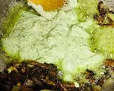 A picture of step 2 of Creamy rich green gravy for koftas.