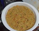 Foto del paso 8 de la receta: Torta de coliflor, calabacín y papa con pollo