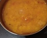 A picture of step 3 of Tadka daal.