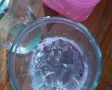 Foto langkah ke 4 dari resep Es Jelly Ubi Ungu 💜.