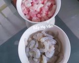 Hình bước làm 3 của món Vả trộn tôm thịt