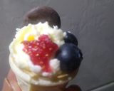 Foto del paso 1 de la receta: Barquillos rellenos. Miniaturas con Arándanos