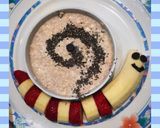 Foto del paso 3 de la receta: Desayuno completo y nutritivo para los chicos. Caracol! 🐌 Con fruta, avena y yogur