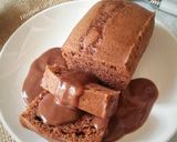 Foto langkah ke 6 dari resep Cake Kukus Milo Siram Fla Coklat.
