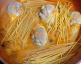 Foto del paso 11 de la receta: Muslos de pollo con espaguetis partidos y Sindhi biryani