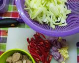 Foto langkah ke 1 dari resep ❤️ Tumis Labu Siam Bakso~.