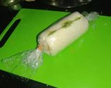 A picture of step 6 of Tricoloured Rollcut Sandwiches.