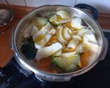 Foto del paso 3 de la receta: 312. Puré de Batata, Calabacín y Calabaza