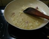 Foto langkah ke 6 dari resep Fettuccinie carbonara with telur ayam kate.