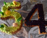 Une image de l'étape 7 de Number cakes : tendance 2018 !.