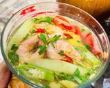 Hình bước làm 5 của món Canh chua tôm 🦐