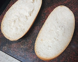 Foto del paso 1 de la receta: Bocadillo isleño (calamares, ensalada y alioli)