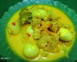 Foto langkah ke 7 dari resep Sayur Lodeh Labu Siam Telur Puyuh.