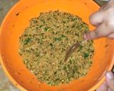 A picture of step 8 of Kachhe chane ke kabab.