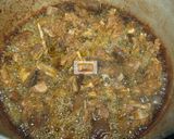 A picture of step 2 of Cow Asun.