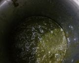 A picture of step 2 of Corn palak paneer.