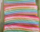 Foto langkah ke 1 dari resep Lapis pepelangi jual 40rb Uk 20x10x7cm.