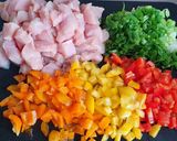 Hühnchen-Gemüse-Pfanne Rezeptschritt 1 Foto