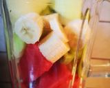 Φωτογραφία βήματος 2 της συνταγής Smoothie καρπουζάτο 😁💜