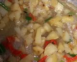 Foto del paso 8 de la receta: Timbal de cangreja en arroz con crema ácida y ensalada marinera